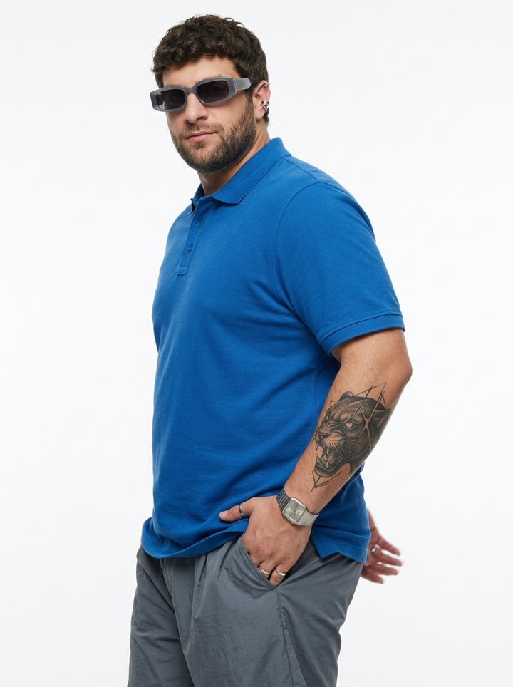 PLUS SIZE MEN SMART POLO | XL-7XL
