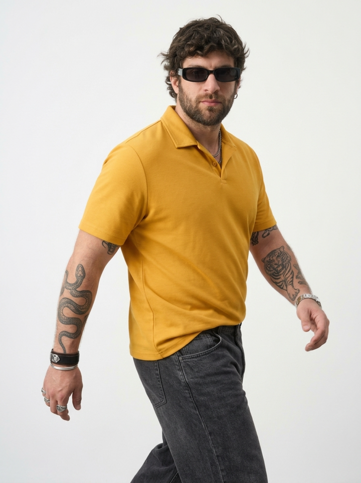 PLUS SIZE MEN SMART POLO | XL-7XL
