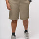 Plus size Solid Twill Holiday City Shorts For Men | XL-7XL