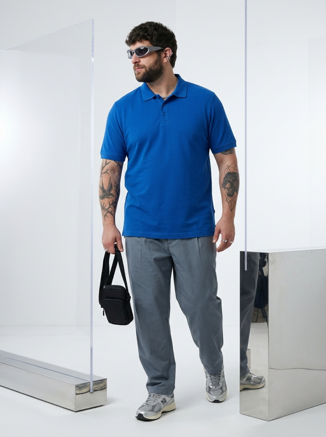 PLUS SIZE MEN SMART POLO | XL-7XL