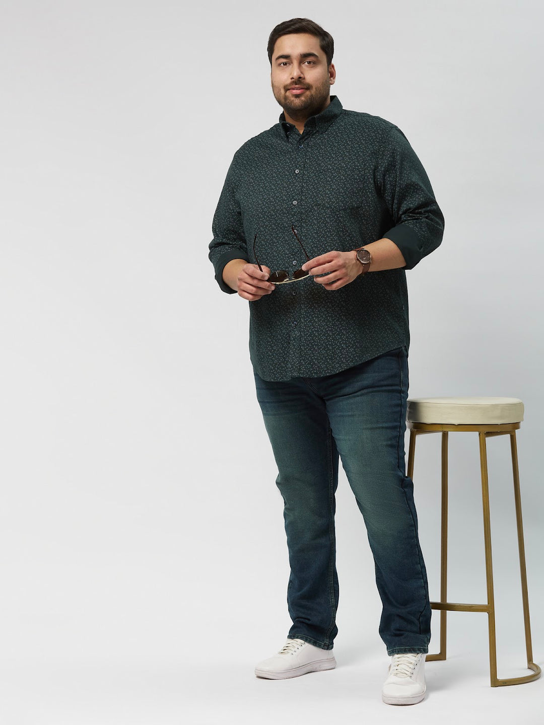 Rinse Wash Cotton Stretch Jeans