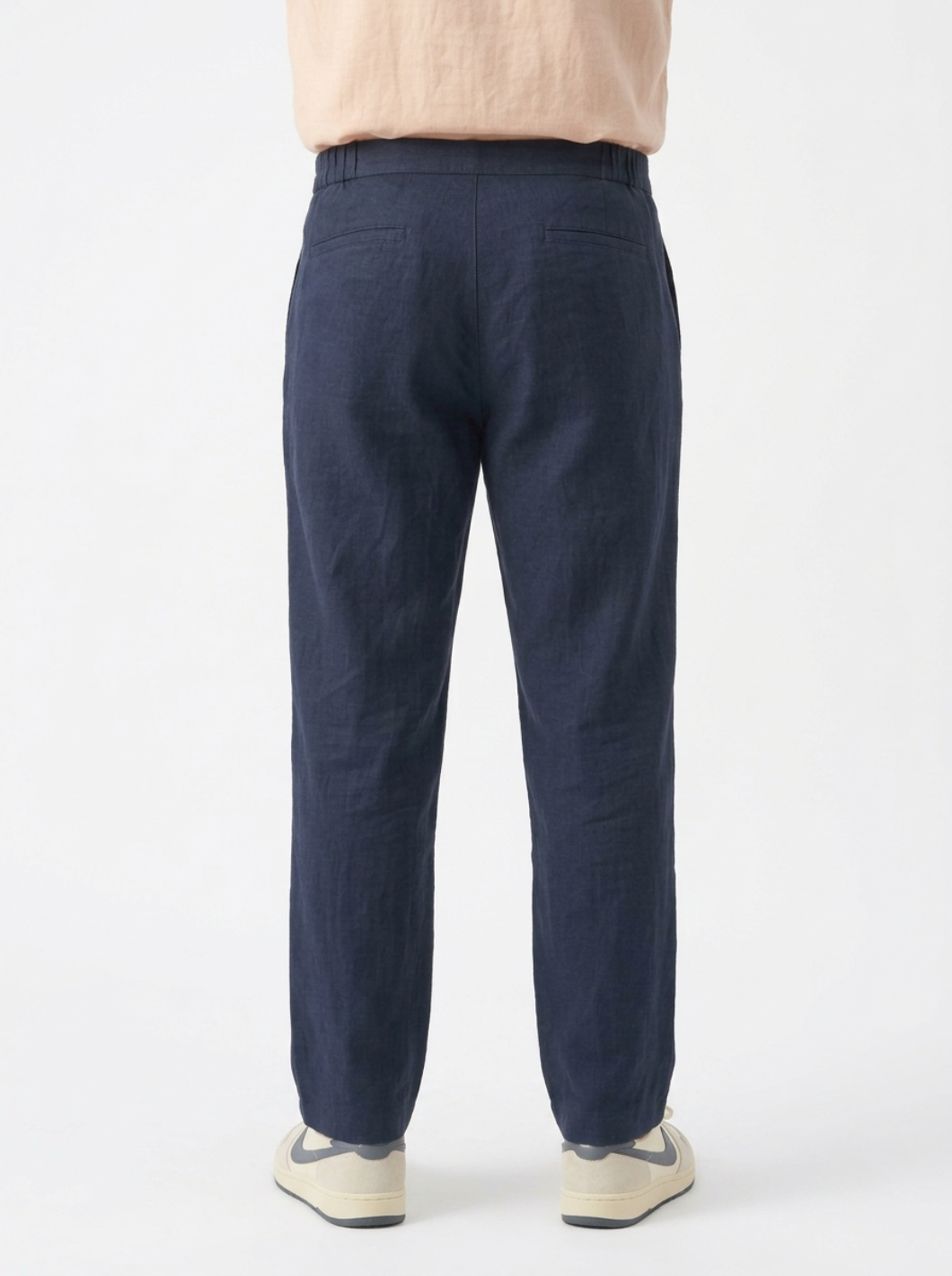 PLUS SIZE MEN’S LINEN PULLON PANT | XL-7XL