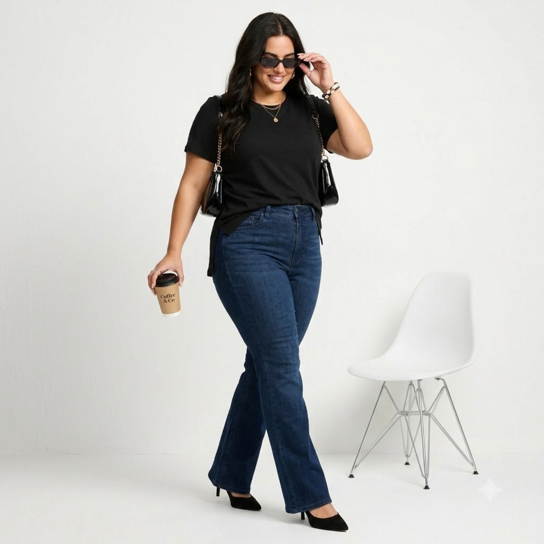 PLUS SIZE WOMEN’S SOLID TSHIRT | XL-7XL
