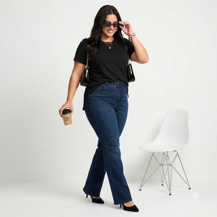 PLUS SIZE WOMEN’S SOLID TSHIRT | XL-7XL