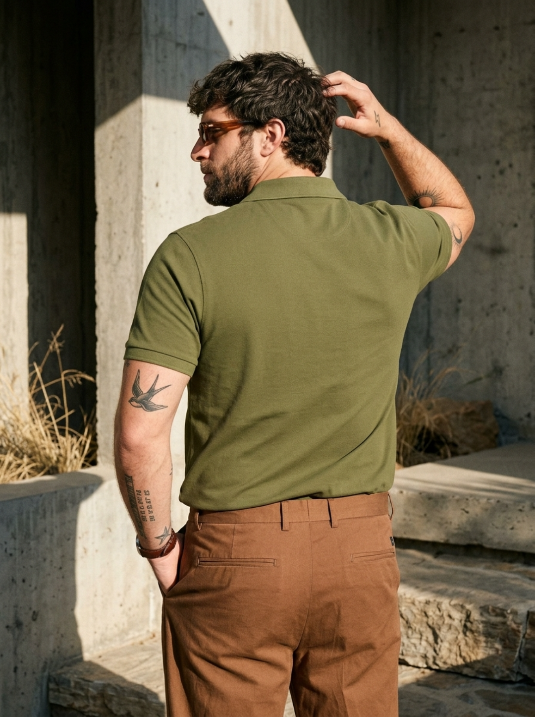 PLUS SIZE MEN SMART POLO | XL-7XL