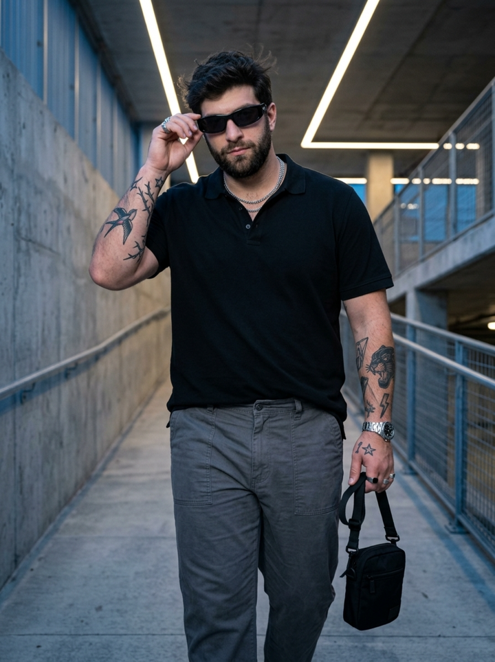 PLUS SIZE MEN SMART POLO | XL-7XL