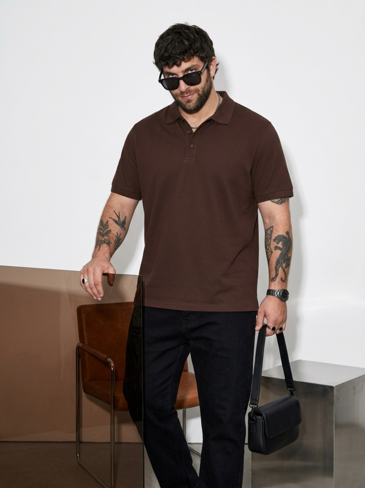 PLUS SIZE MEN SMART POLO | XL-7XL