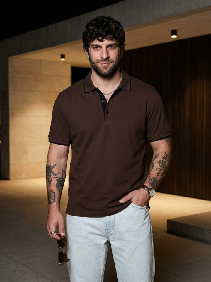 PLUS SIZE MEN SMART POLO | XL-7XL