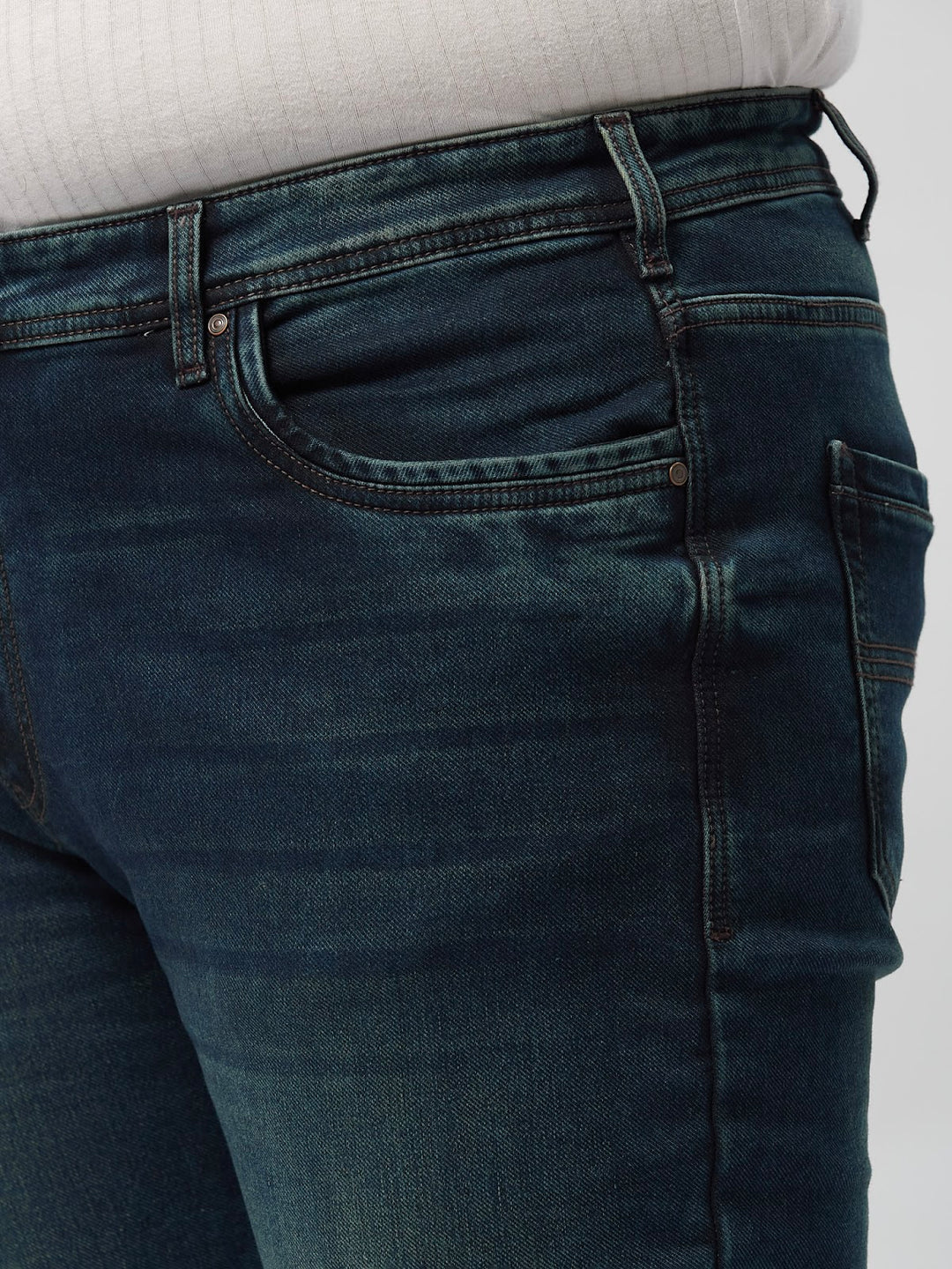 Rinse Wash Cotton Stretch Jeans