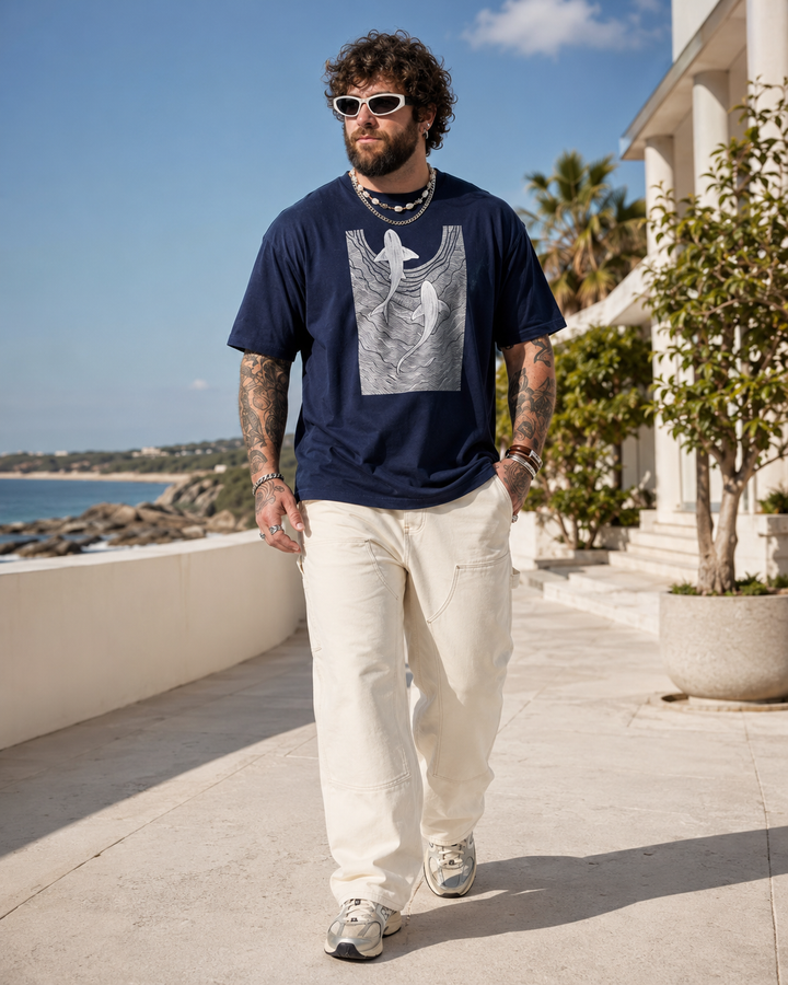 PLUS SIZE MEN GRAPHIC T-SHIRT| XL-7XL