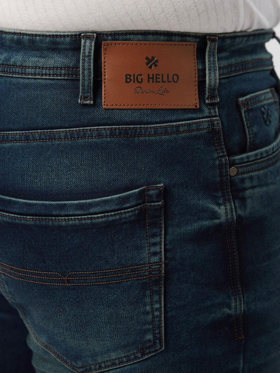 Rinse Wash Cotton Stretch Jeans