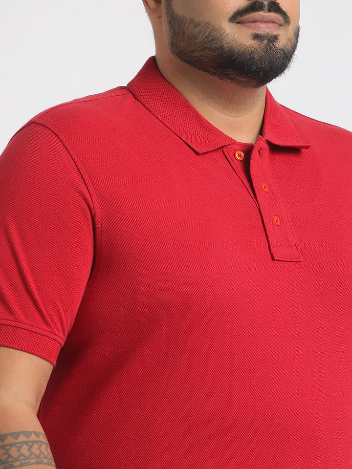 PLUS SIZE MEN RELAXED MUST HAVE POLO T-SHIRTS | XL-7XL