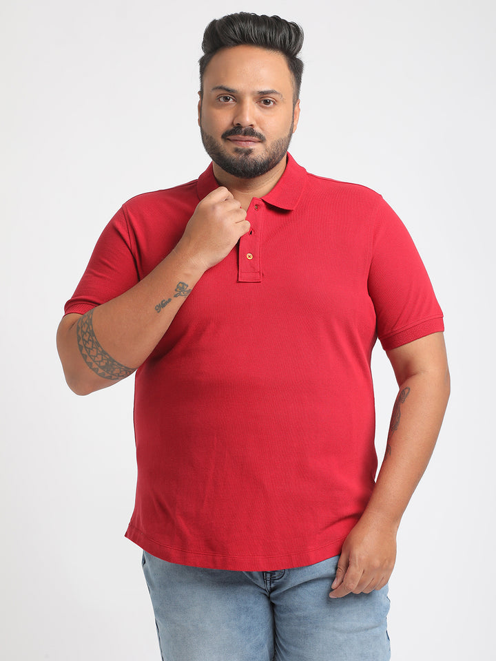 BIG HELLO I PLUS SIZE CHROMALUX EVERYDAY PIQUE POLO | XL-7XL