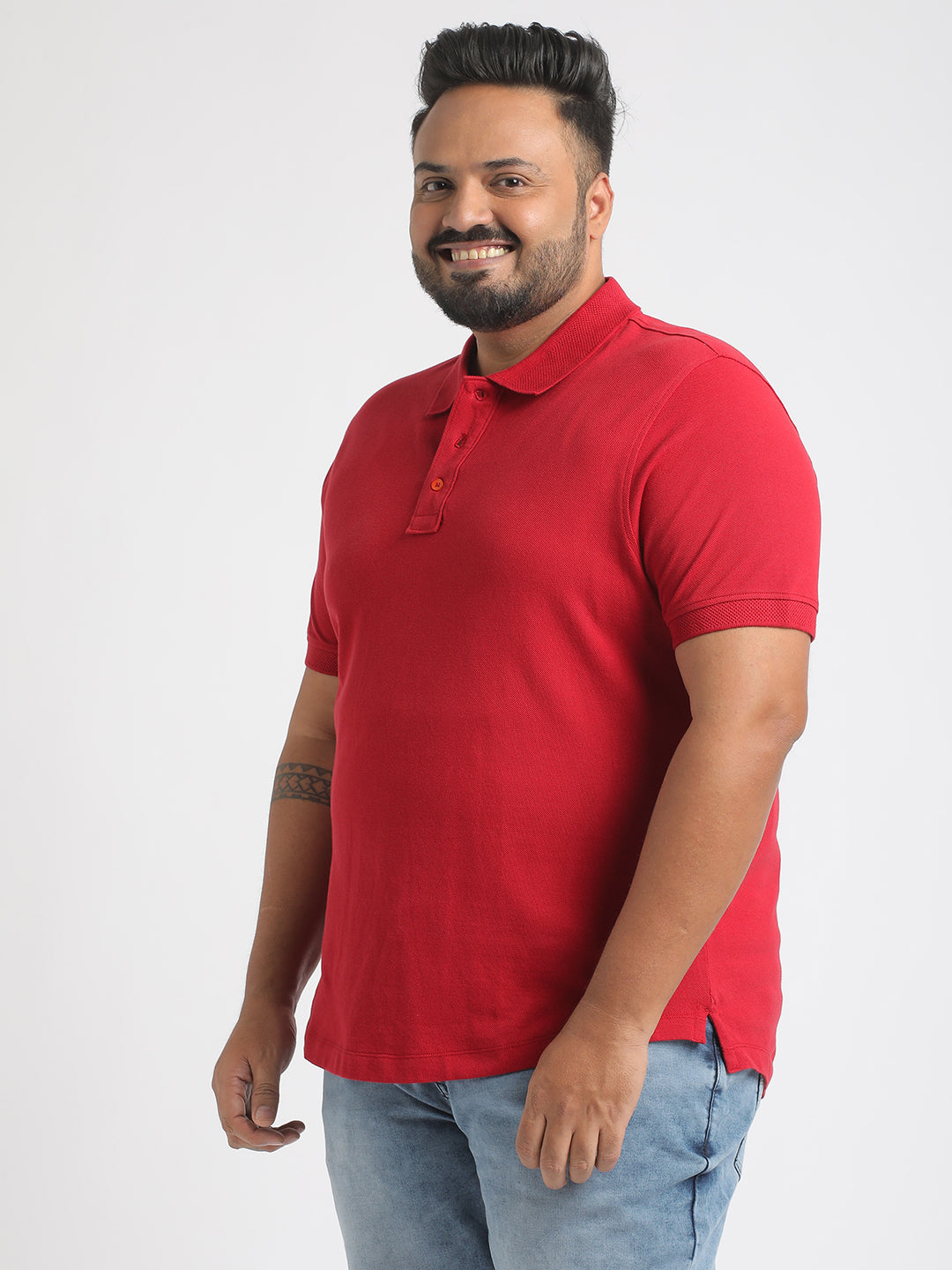 BIG HELLO I PLUS SIZE CHROMALUX EVERYDAY PIQUE POLO | XL-7XL