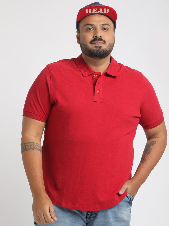PLUS SIZE MEN RELAXED MUST HAVE POLO T-SHIRTS | XL-7XL