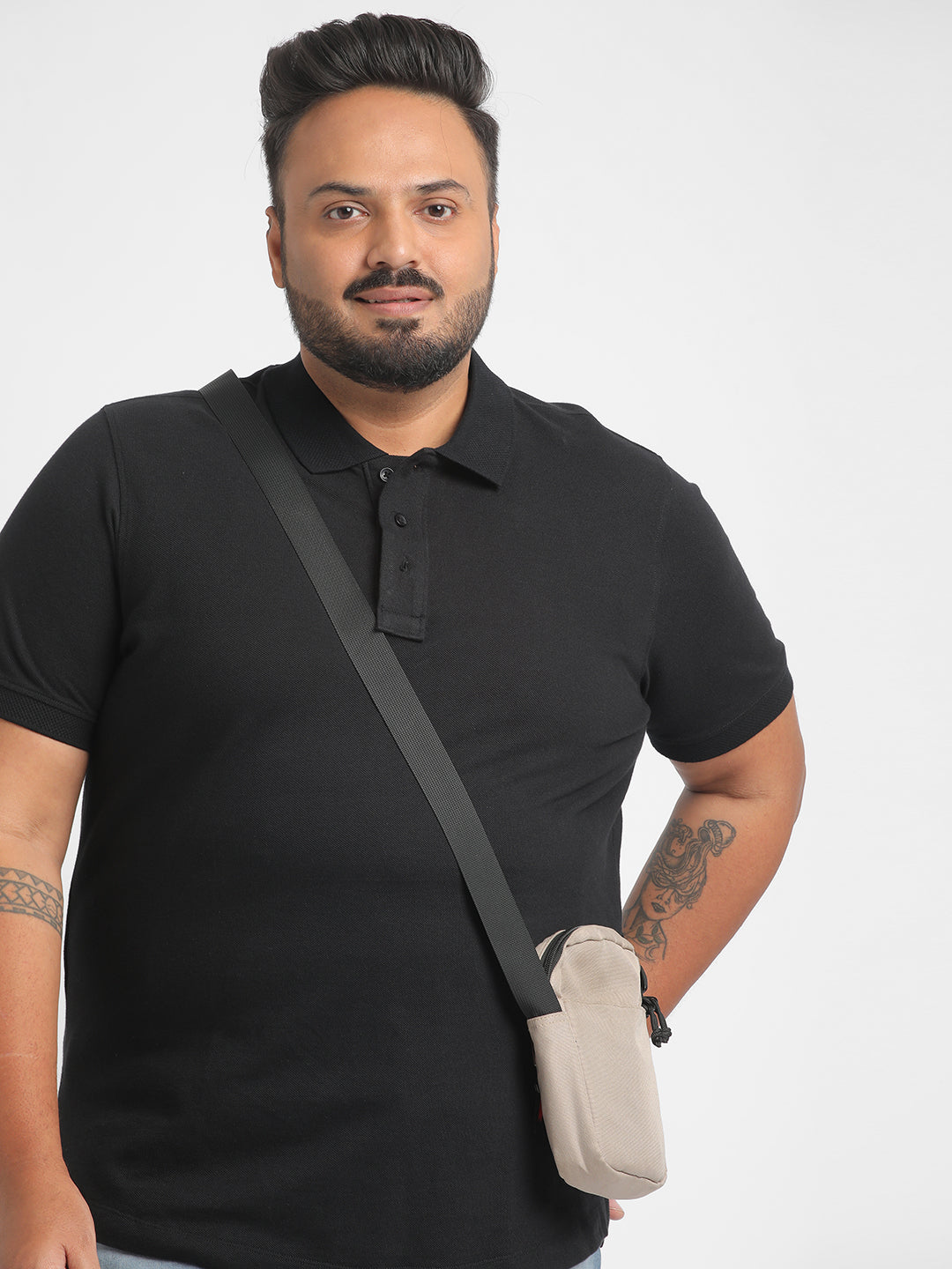 BIG HELLO I PLUS SIZE CHROMALUX EVERYDAY PIQUE POLO | XL-7XL