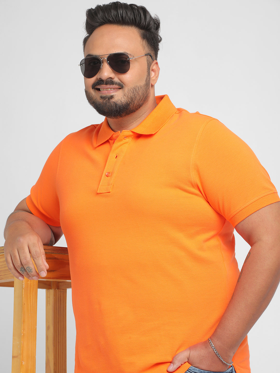 PLUS SIZE MEN RELAXED MUST HAVE POLO T-SHIRTS Regular price | XL-7XL