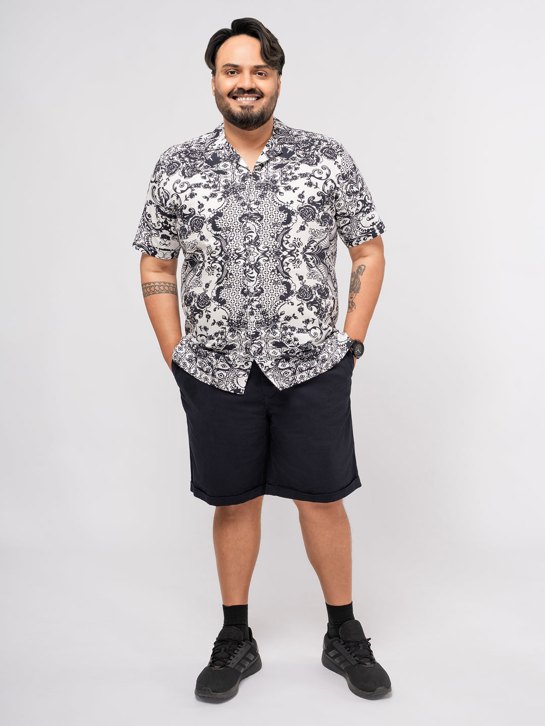 BIG HELLO PLUS SIZE RETRO CHILLOUT CUBAN SHIRT | XL-7XL