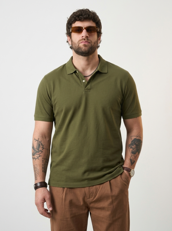 PLUS SIZE MEN SMART POLO | XL-7XL