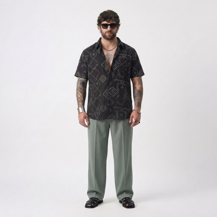 PLUS SIZE MEN’S PRINTED SHIRT | XL-7XL