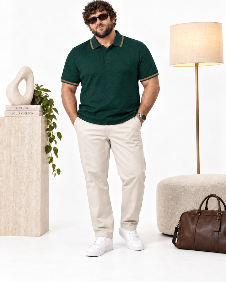 PLUS SIZE MEN LUXURY POLO | XL-7XL