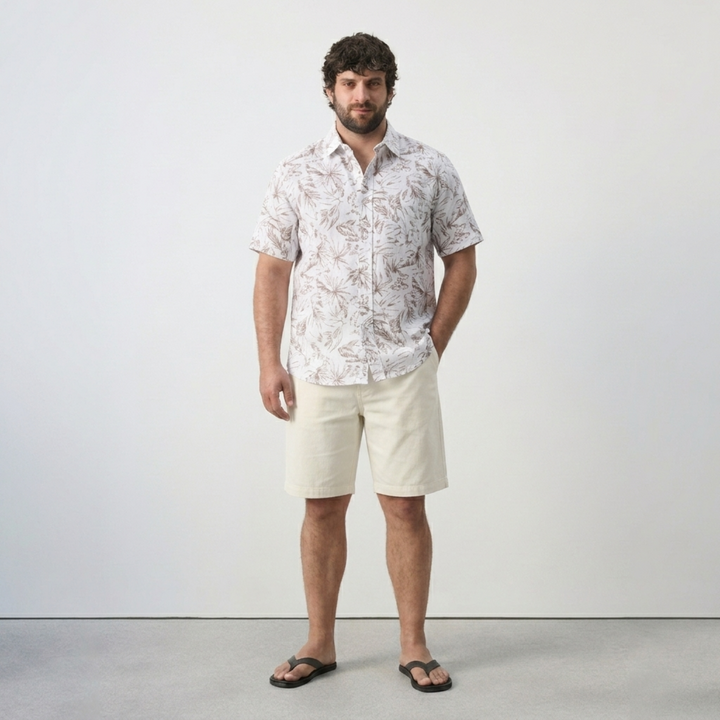 PLUS SIZE MEN’S PRINTED SHIRT | XL-7XL