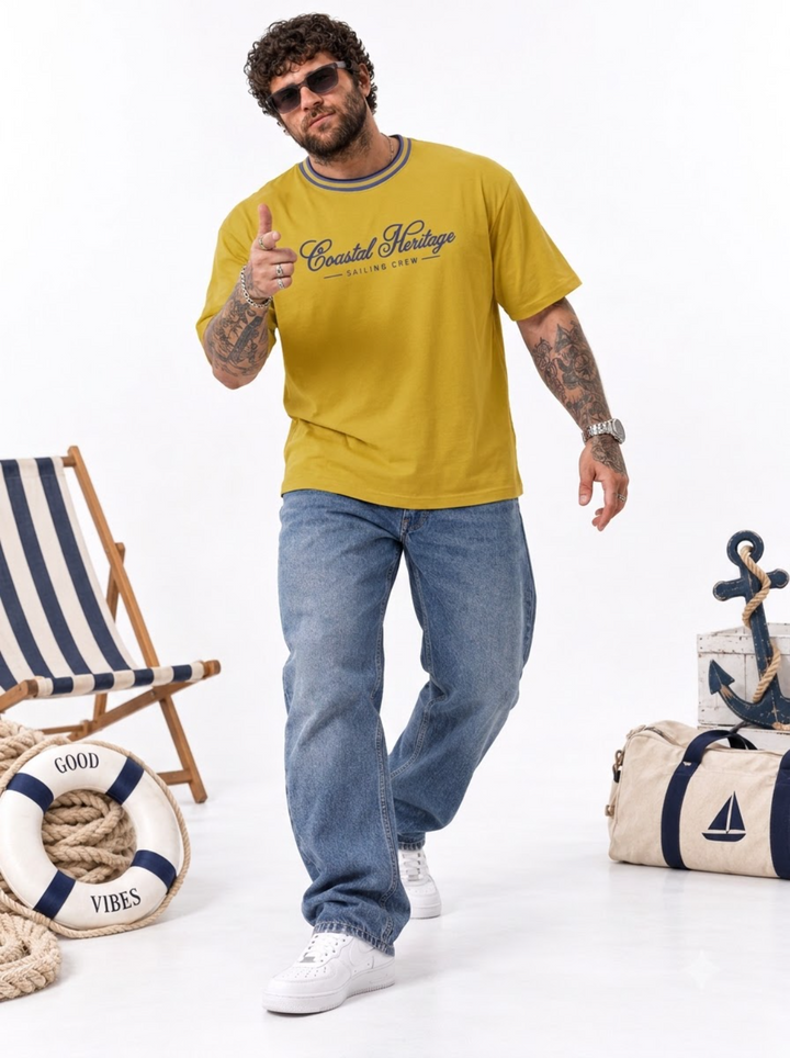 PLUS SIZE MEN RINGER TEES | XL-7XL