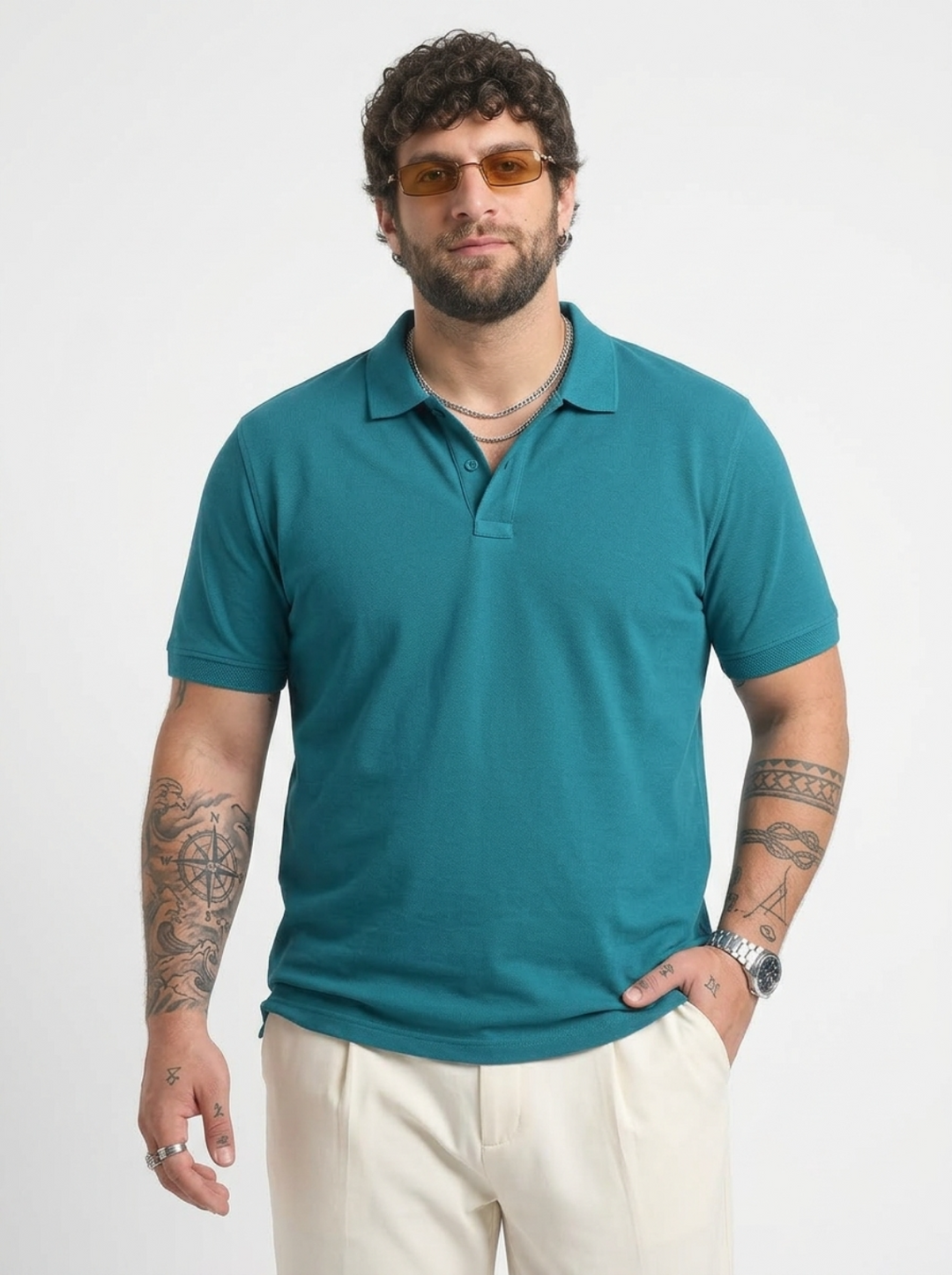PLUS SIZE MEN SMART POLO | XL-7XL