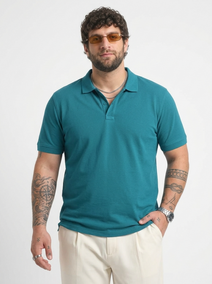 PLUS SIZE MEN SMART POLO | XL-7XL