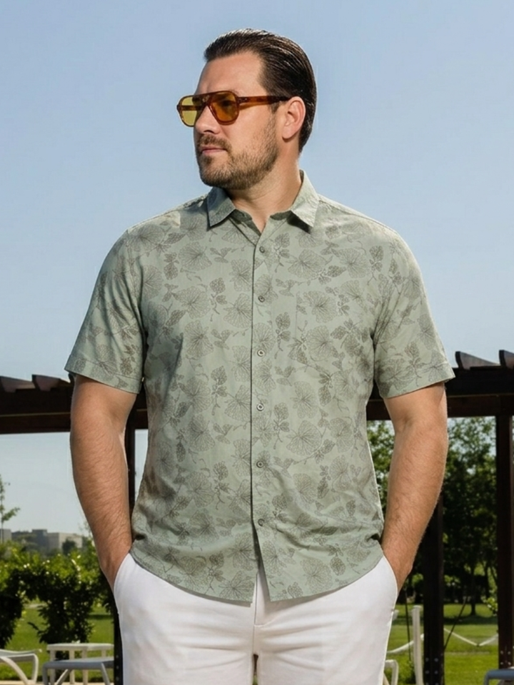 PLUS SIZE PRINTED SHIRT FOR MEN | XL-7XL