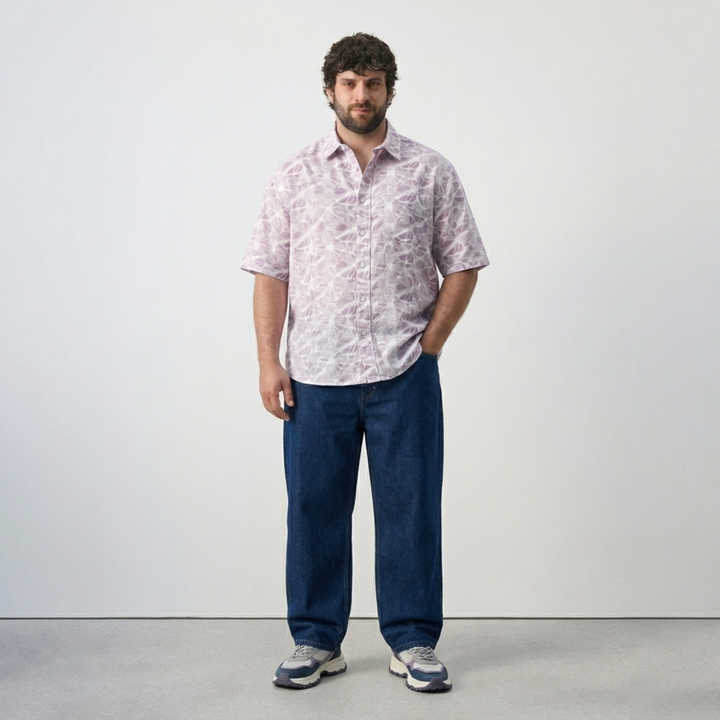 PLUS SIZE MEN’S PRINTED SHIRT | XL-7XL
