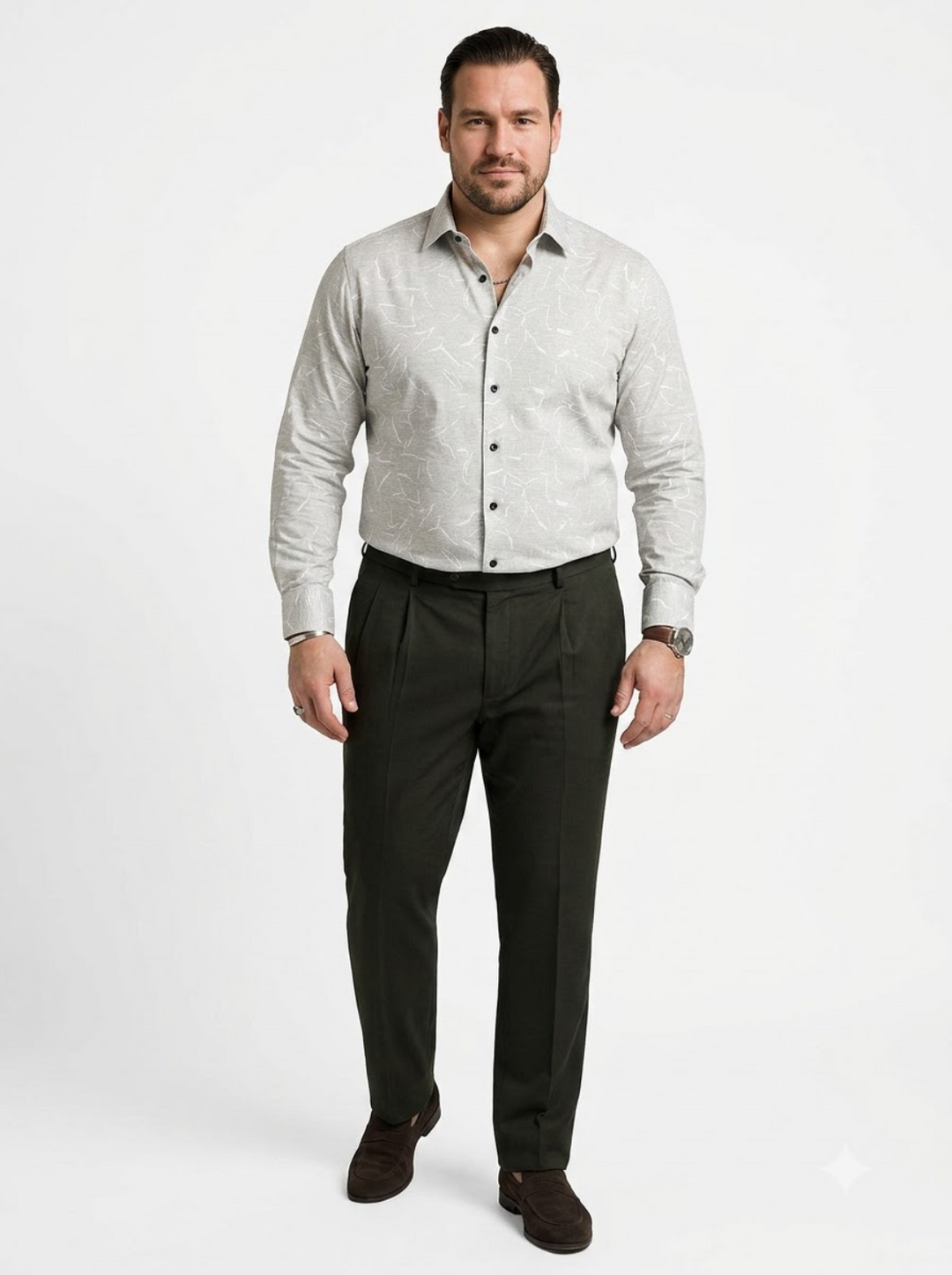 PLUS SIZE PRINTED SHIRT FOR MEN | XL-7XL