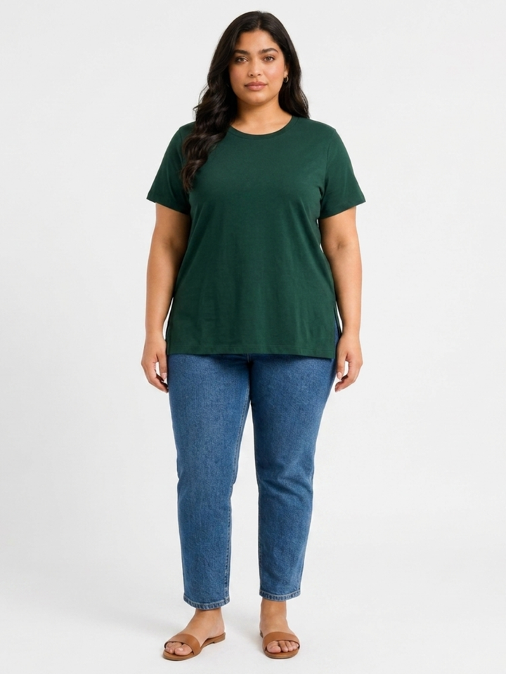 BIG HELLO - THE PLUS LIFE-Womens T-Shirt - Essential