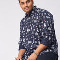 BIG HELLO - THE PLUS LIFE-Men Nautical Shirts