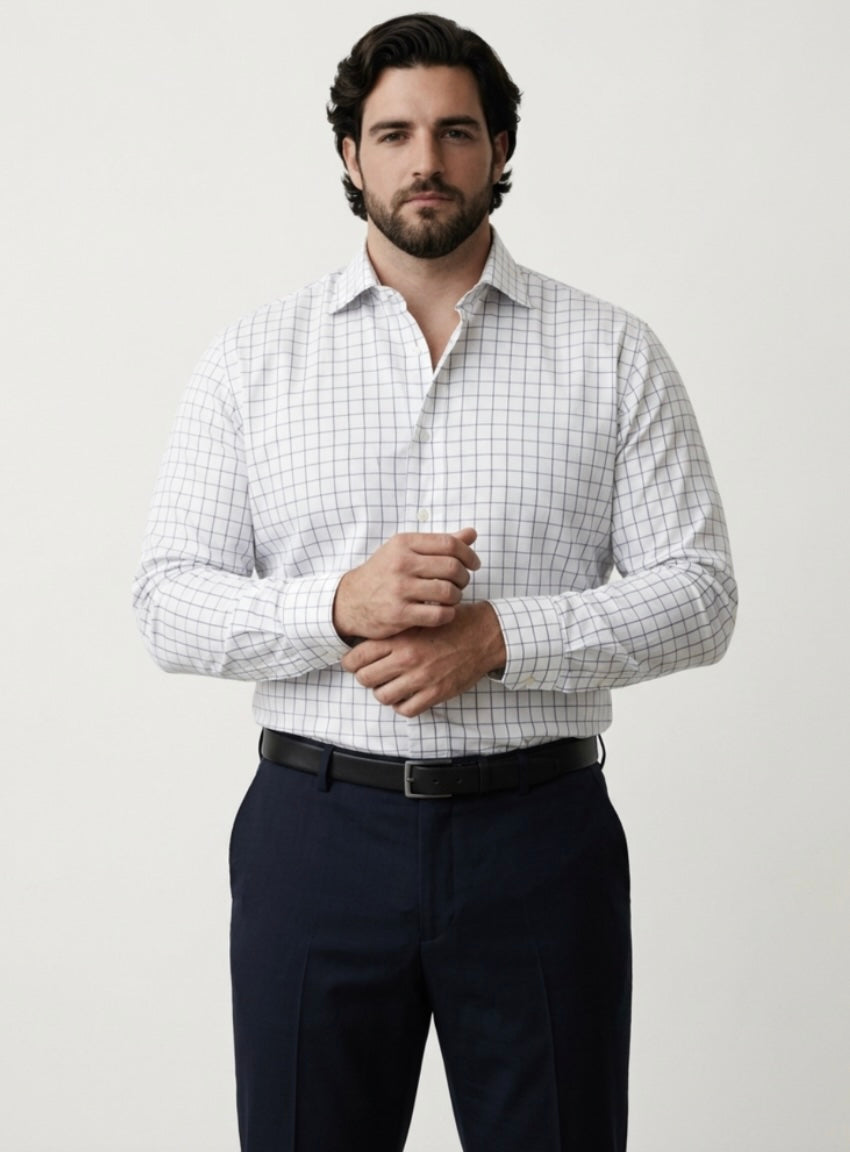 PLUS SIZE MEN CHECK SHIRT| XL-7XL