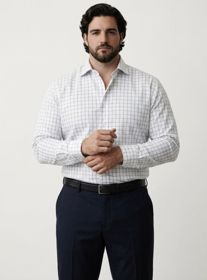 PLUS SIZE MEN CHECK SHIRT| XL-7XL