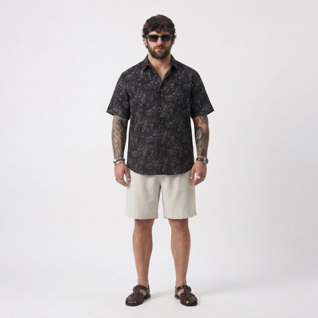PLUS SIZE MEN’S PRINTED SHIRT | XL-7XL
