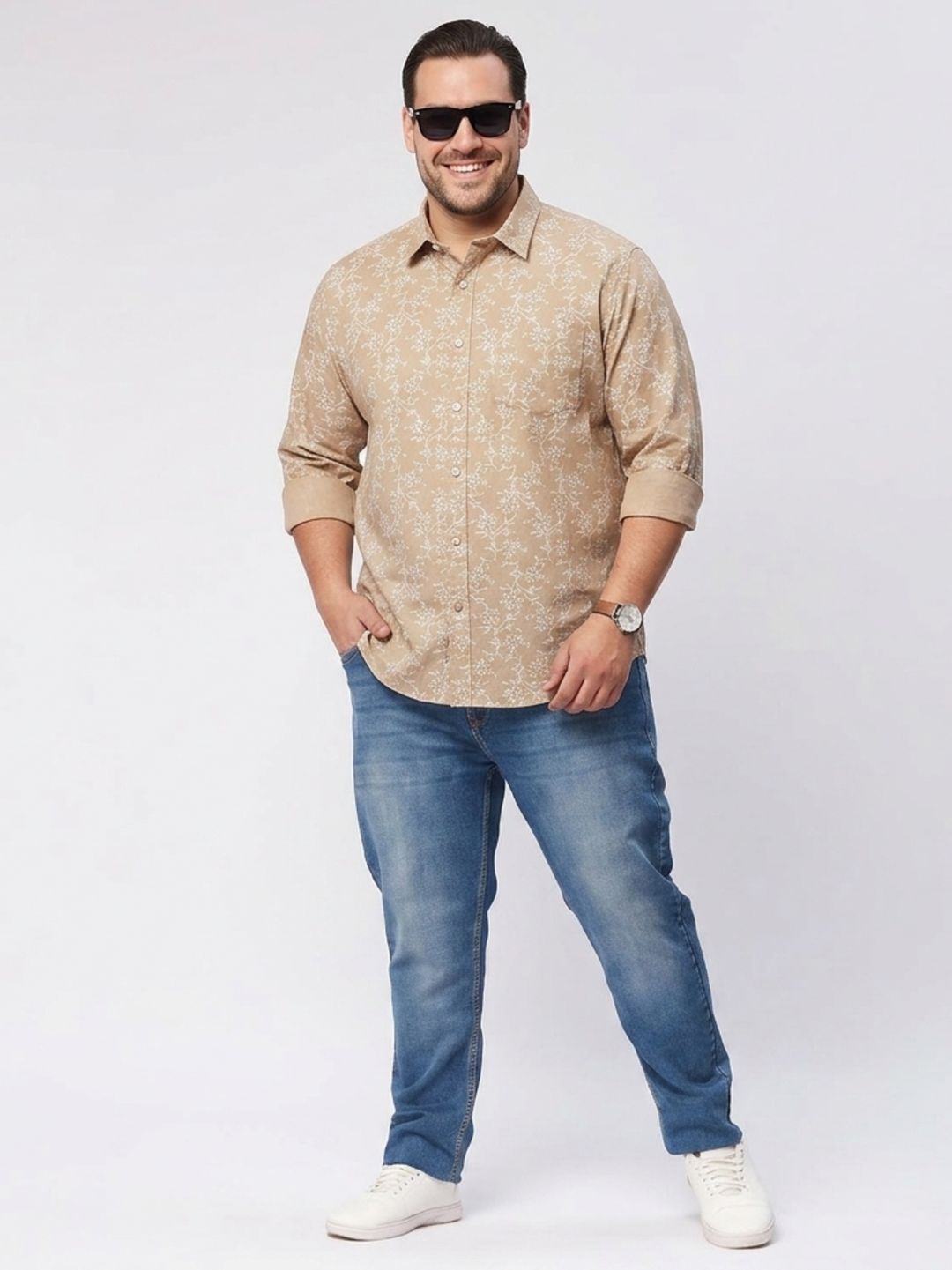 PLUS SIZE PRINTED SHIRT FOR MEN  | XL-7XL