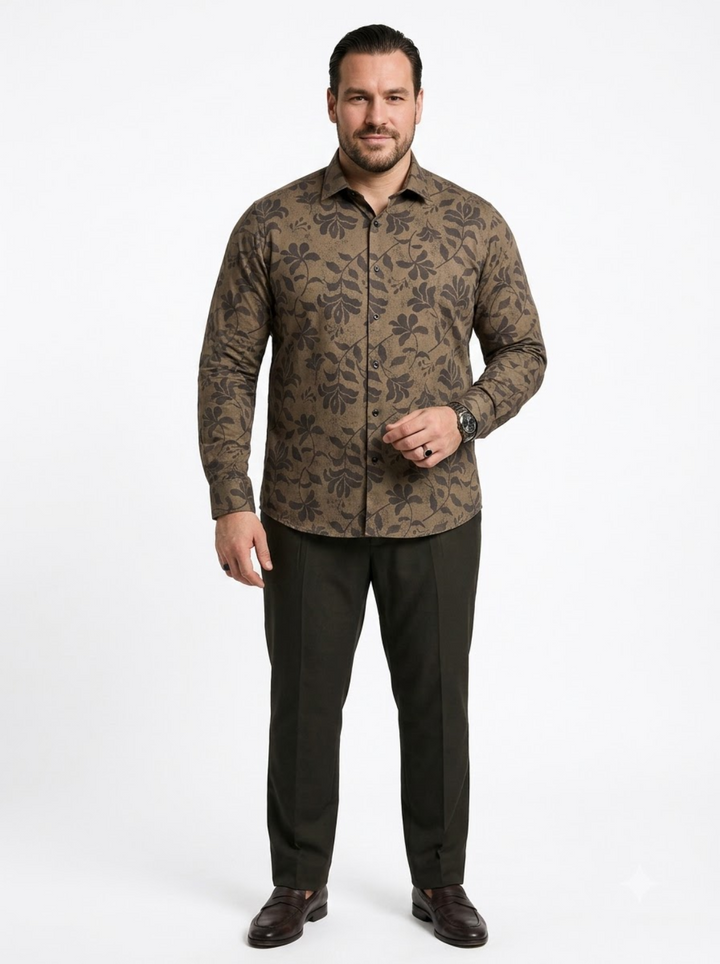 PLUS SIZE PRINTED SHIRT FOR MEN | XL-7XL