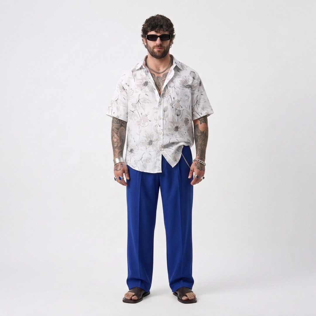 PLUS SIZE MEN’S PRINTED SHIRT | XL-7XL