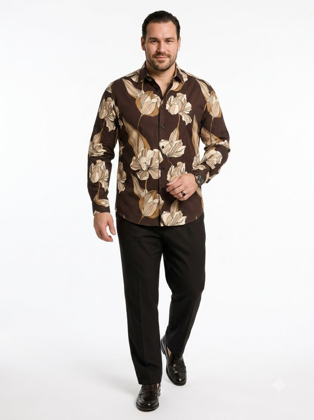 PLUS SIZE PRINTED SHIRT FOR MEN | XL-7XL
