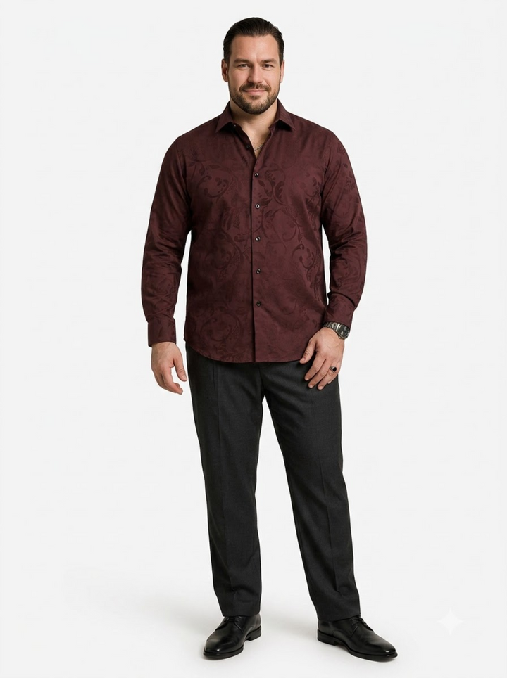 PLUS SIZE JACQURD SHIRT FOR MEN | XL-7XL