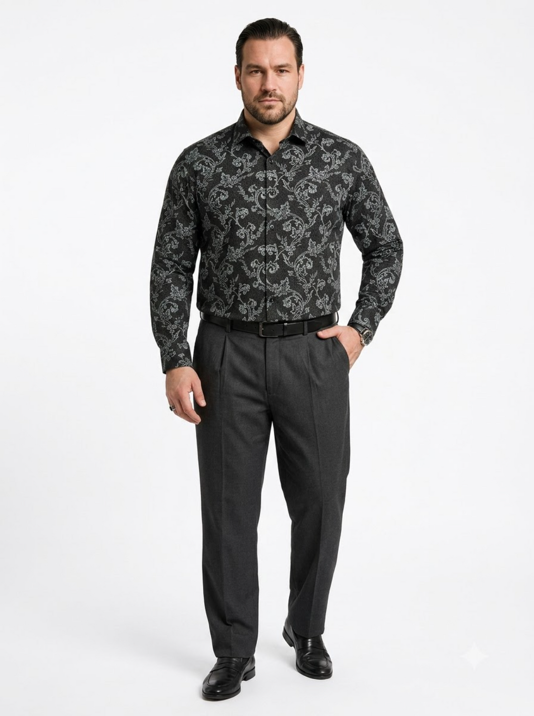 PLUS SIZE PRINTED SHIRT FOR MEN | XL-7XL
