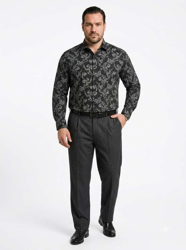 PLUS SIZE PRINTED SHIRT FOR MEN | XL-7XL