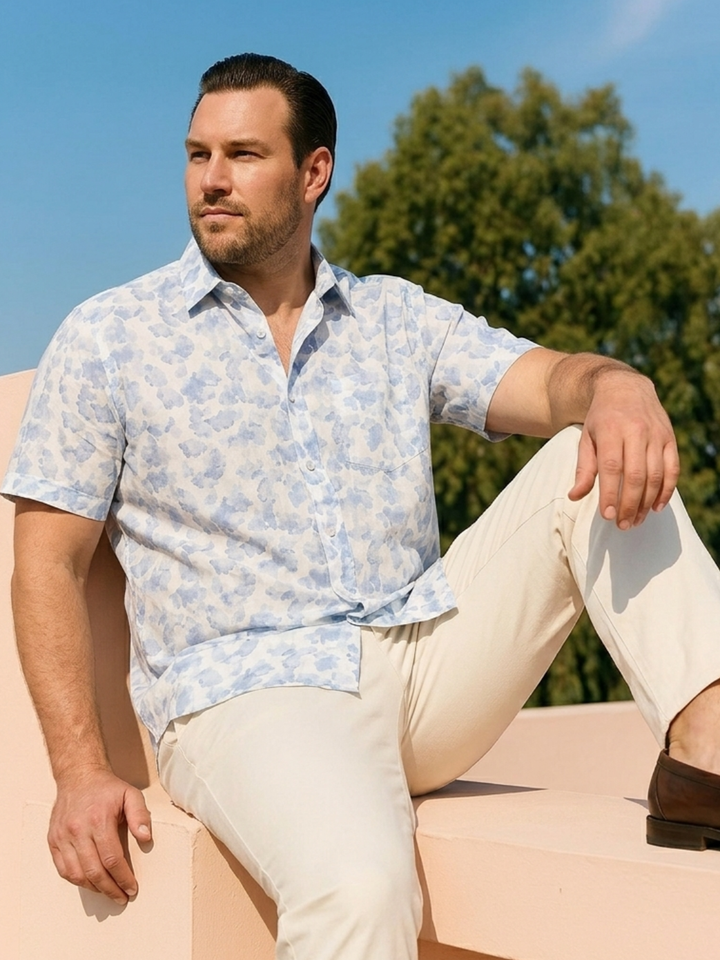 PLUS SIZE PRINTED SHIRT FOR MEN | XL-7XL