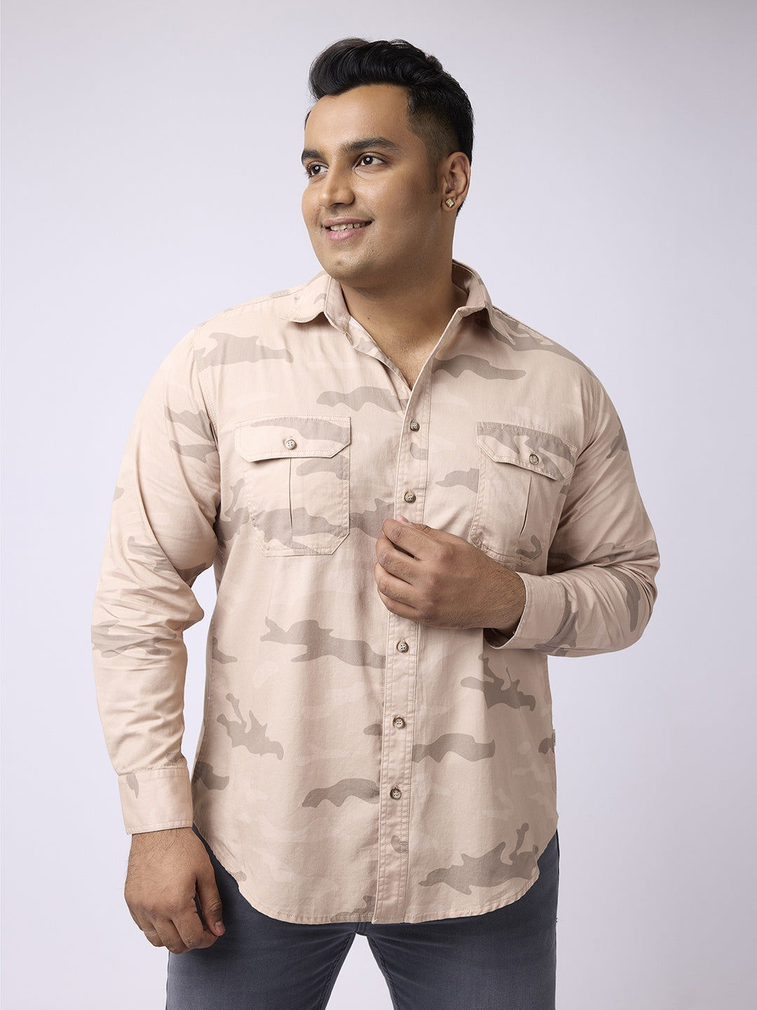 BIG HELLO - THE PLUS LIFE-Men Brewing Adevntures Shirt