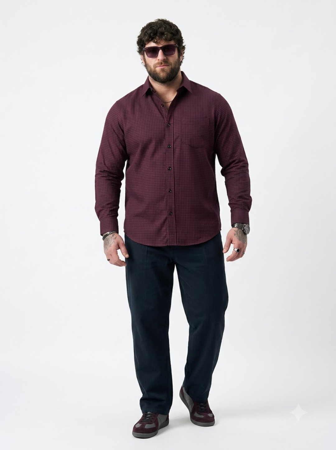 PLUS SIZE CHECK SHIRT FOR MEN | XL-7XL