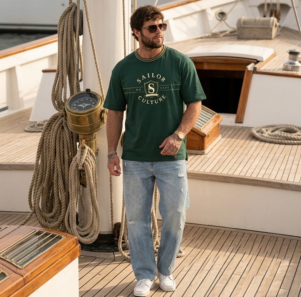 PLUS SIZE MEN RINGER TEES | XL-7XL