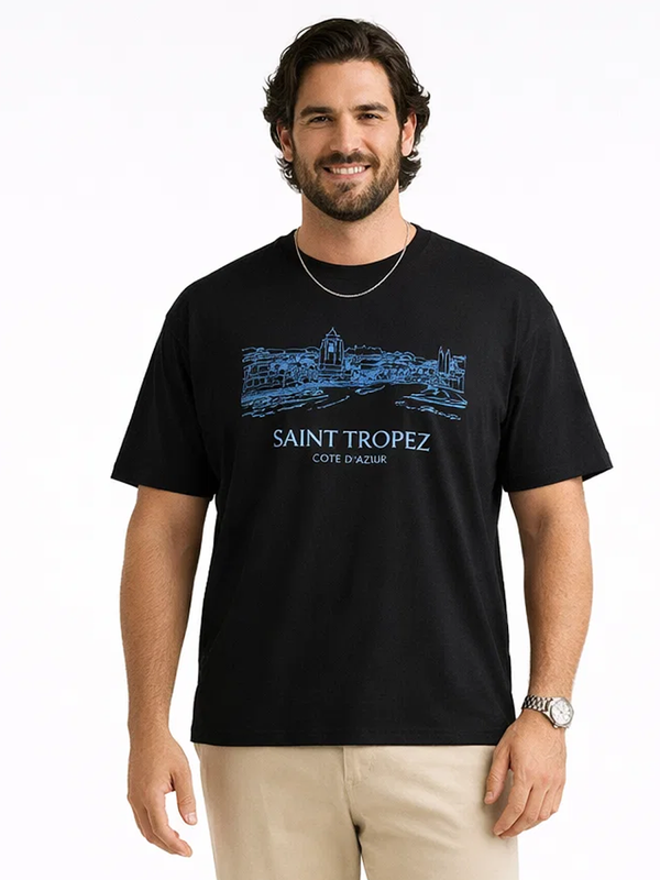 PLUS SIZE MEN GRAPHIC T-SHIRT| XL-7XL