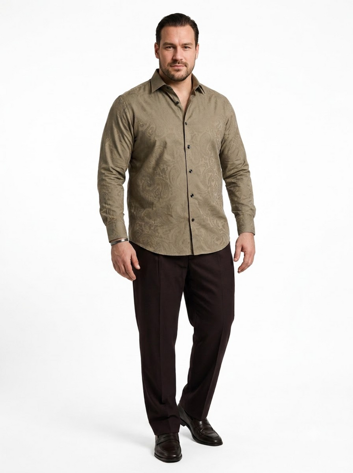 PLUS SIZE JACQURD SHIRT FOR MEN | XL-7XL